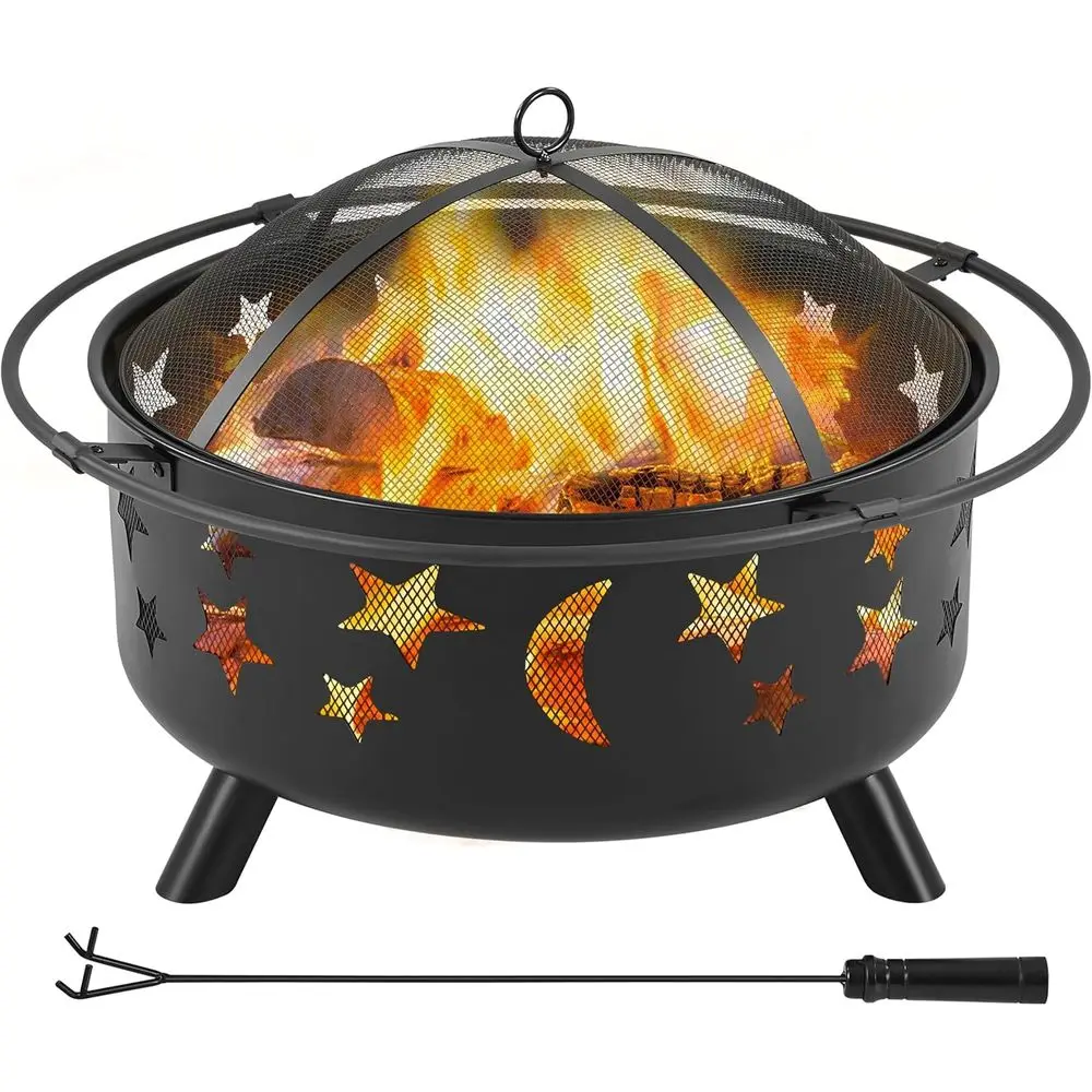 Fire Pit Bowl - Duża paleniska ogrodowa z kominkiem na