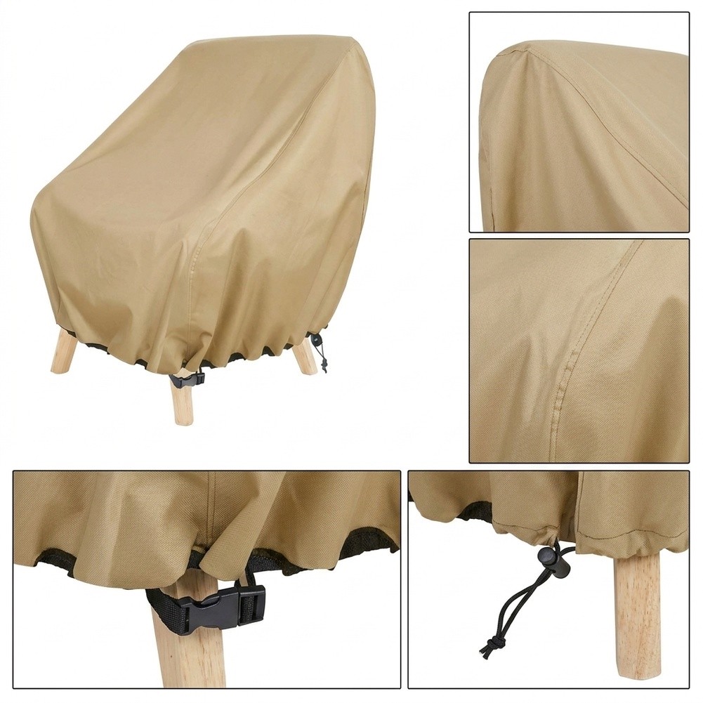 Outdoor Furniture Covers - Wodoodporny Pokrowiec na Krzesło Ogrodowe, Pokrowiec