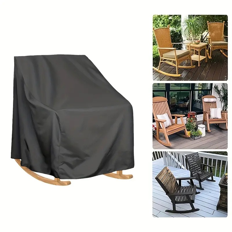 Outdoor Furniture Covers - Wytrzymały pokrowiec na fotel bujany z