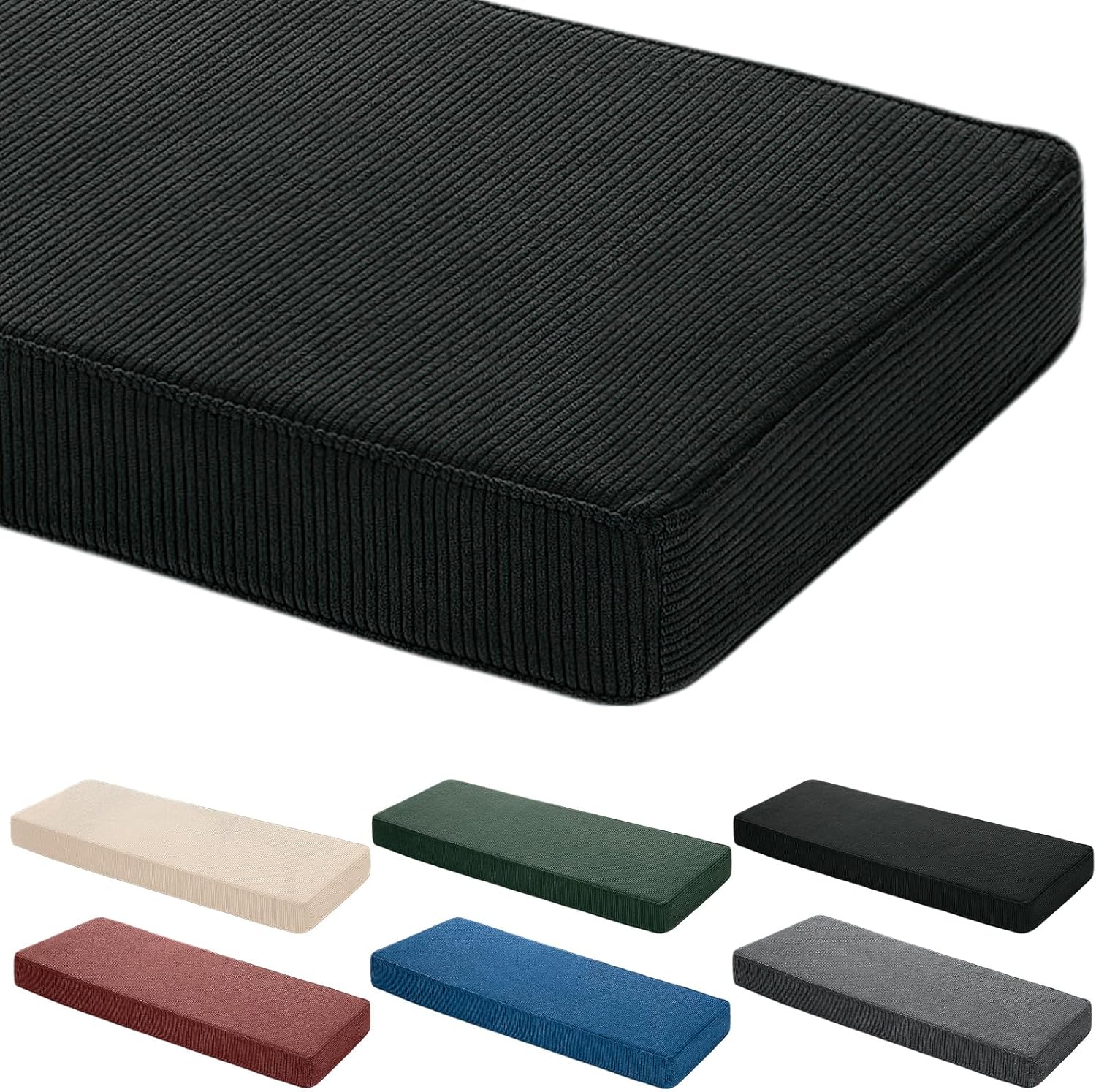 Outdoor Furniture Upholstery - Niestandardowa poduszka na ławkę z sztruksu