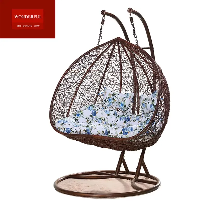 Hanging Egg Chair - Najpopularniejsze krzesło wiszące do salonu, rattanowe,