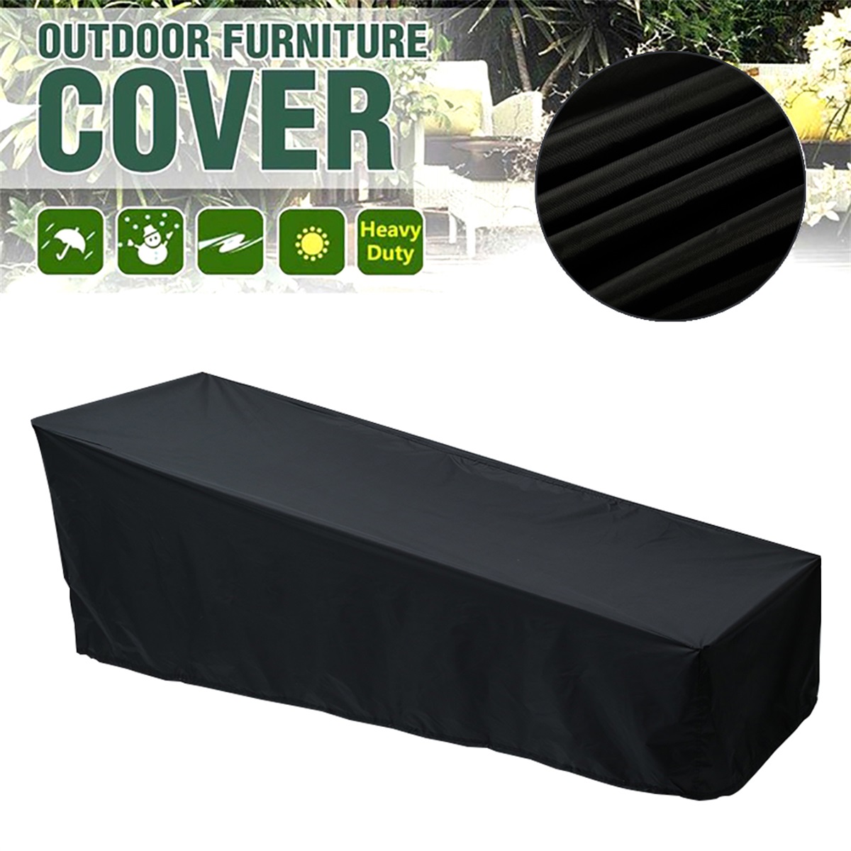 Outdoor Furniture Fabric Waterproof - Pokrowiec na leżak ogrodowy na zewnątrz