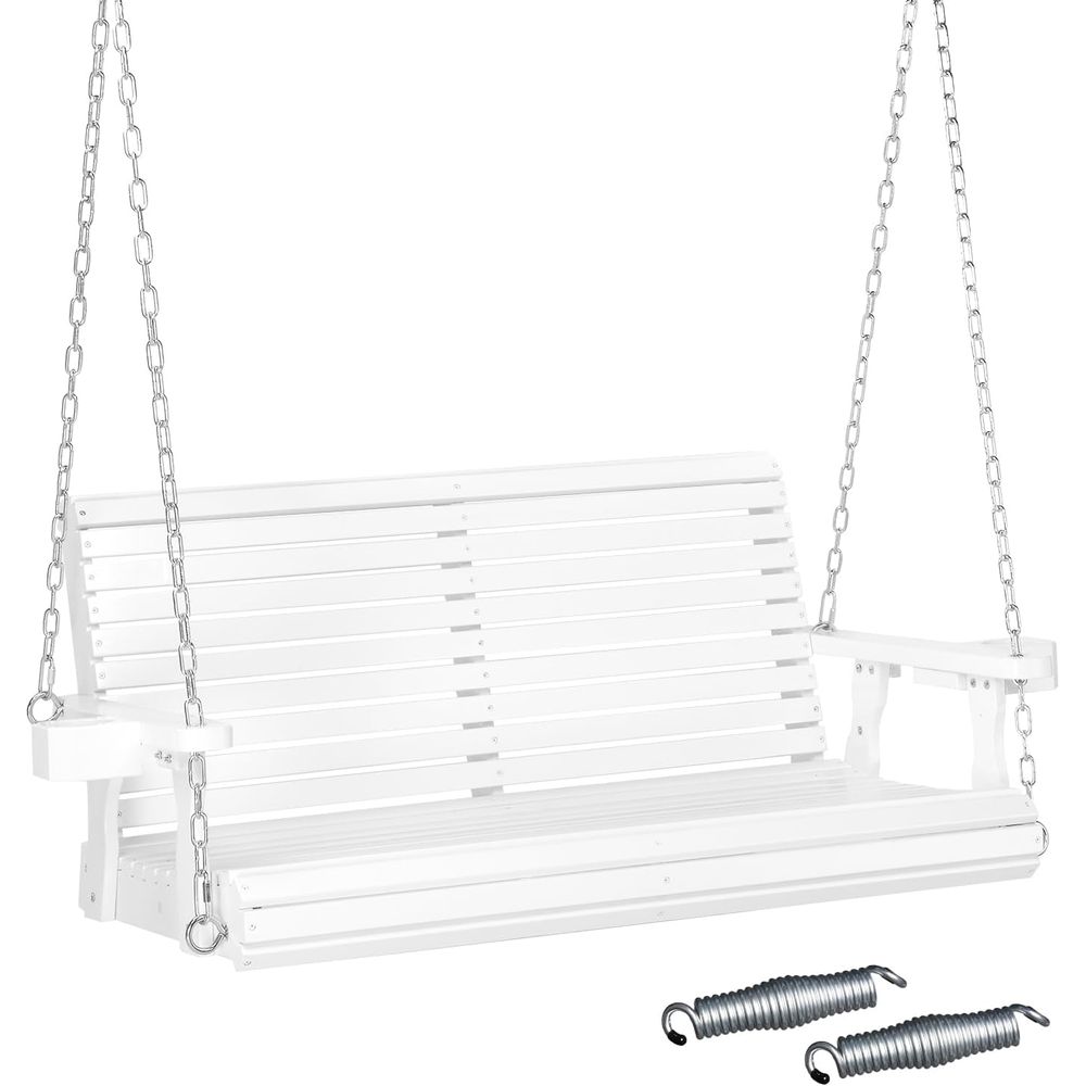 Outdoor Furniture Xl - Huśtawka ogrodowa drewniana na werandę, rozmiar