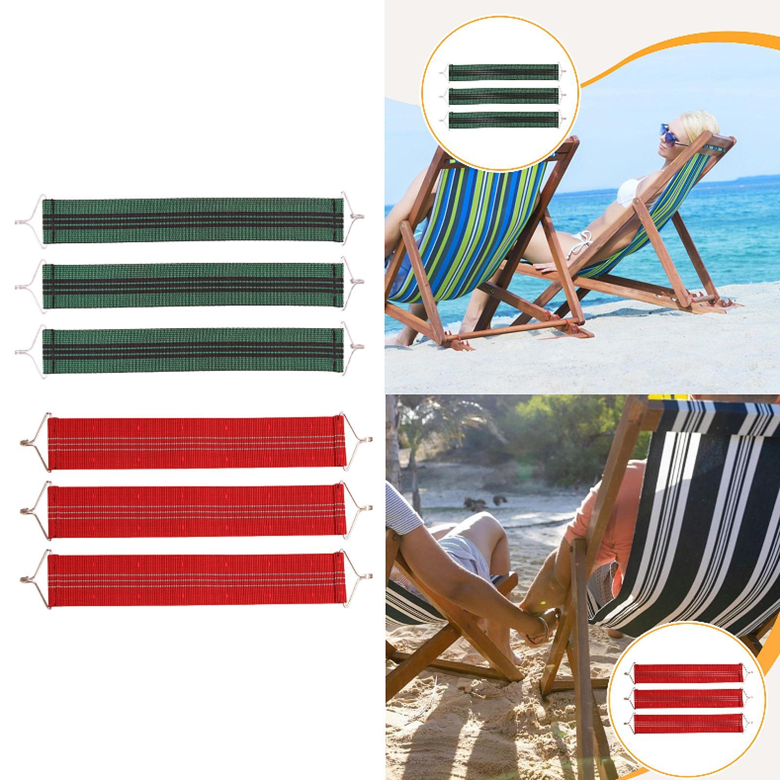 Outdoor Furniture Upholstery - 3 szt. Linki wymienne do krzeseł