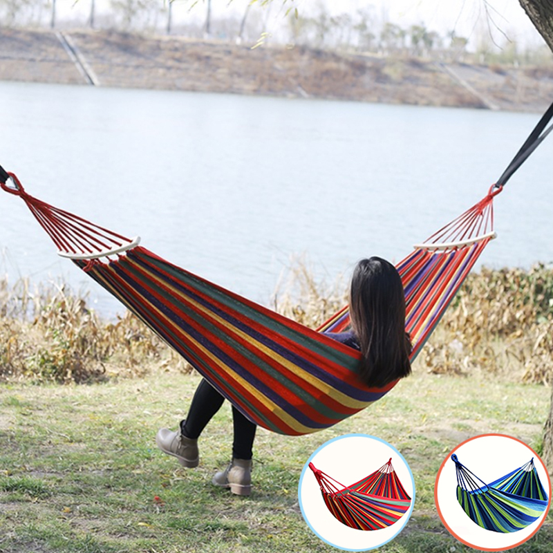 Outdoor Furniture Upholstery - Hamak wypoczynek trwały pojedynczy fotel podróżny