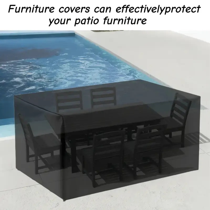 Outdoor Furniture Rattan - Wytrzymała, wiatroodporna osłona na meble ogrodowe