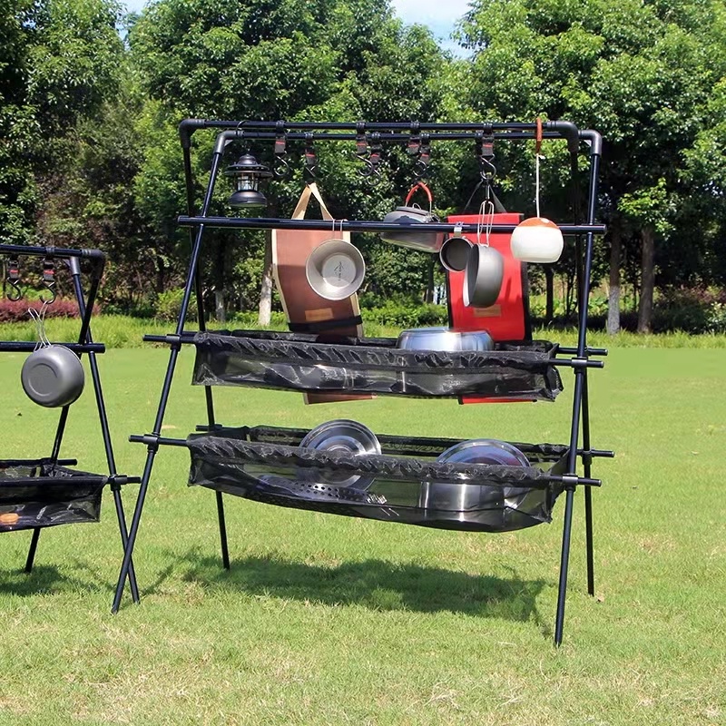 Wieszak kempingowy wielofunkcy – Outdoor Furniture Xl recenzja i cena