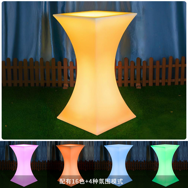 Wodoodporny stół LED z pilotem – Outdoor Furniture Exhibition recenzja i cena