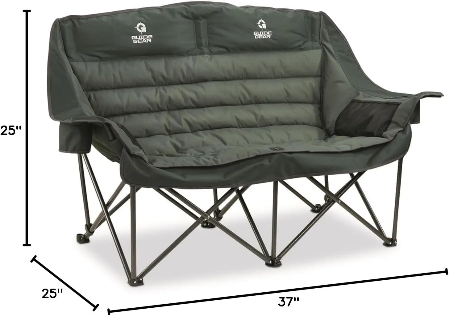 Duża, wyściełana sofa kempingo – Outdoor Furniture Xl recenzja i cena
