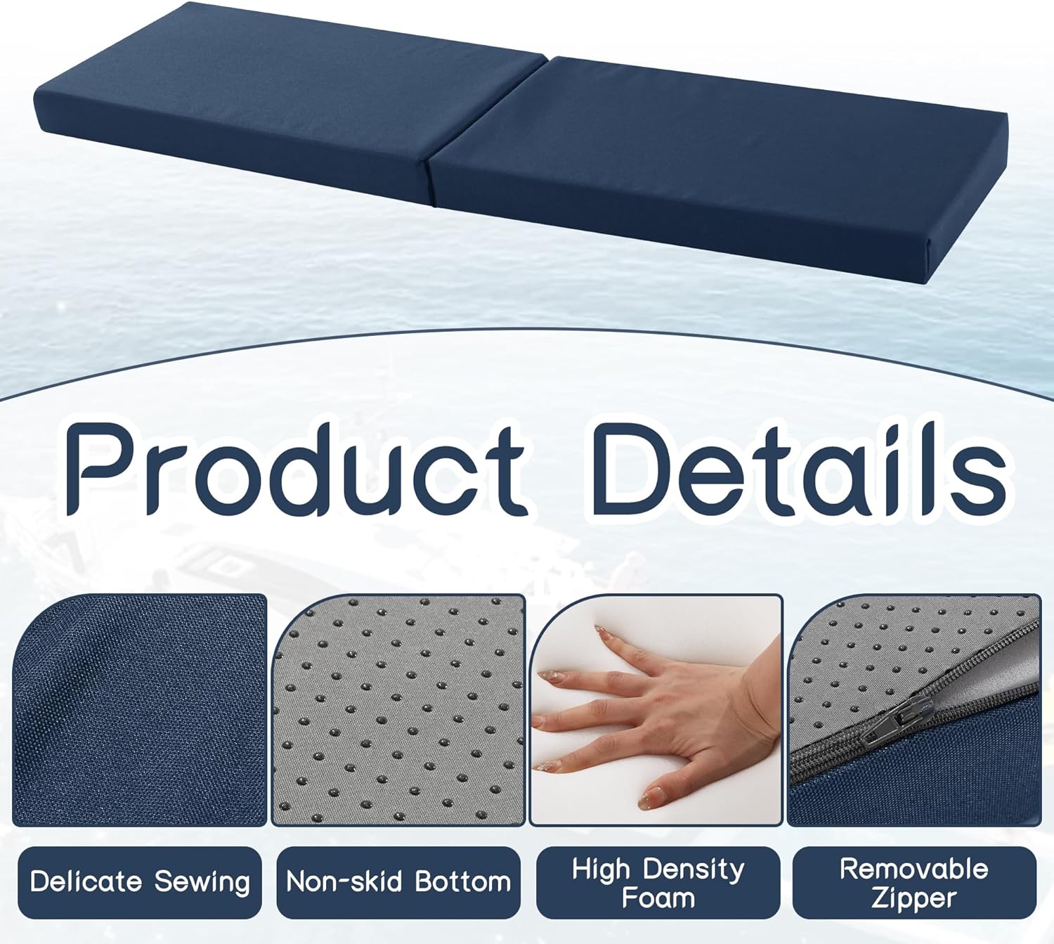 Poduszki na ławki o grubości 8 – Outdoor Furniture Upholstery recenzja i cena