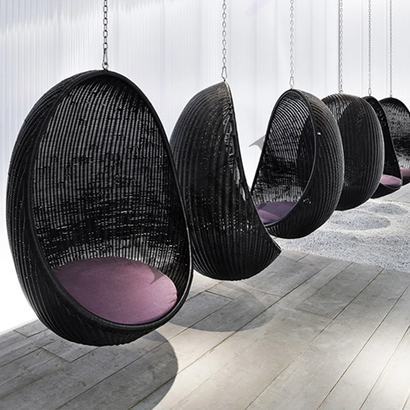 Huśtawka wisząca do użytku na  – Hanging Egg Chair recenzja i cena