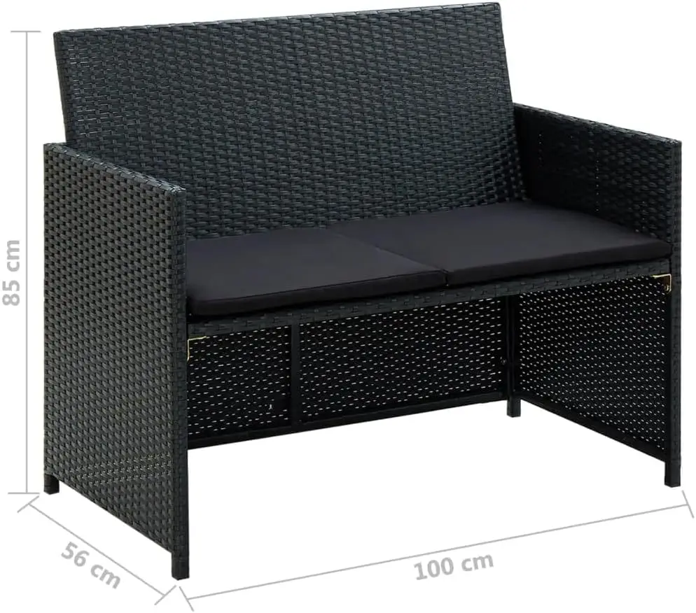 Dwuosobowa sofa ogrodowa z zde – Outdoor Furniture Cushions 22 X 22 recenzja i cena