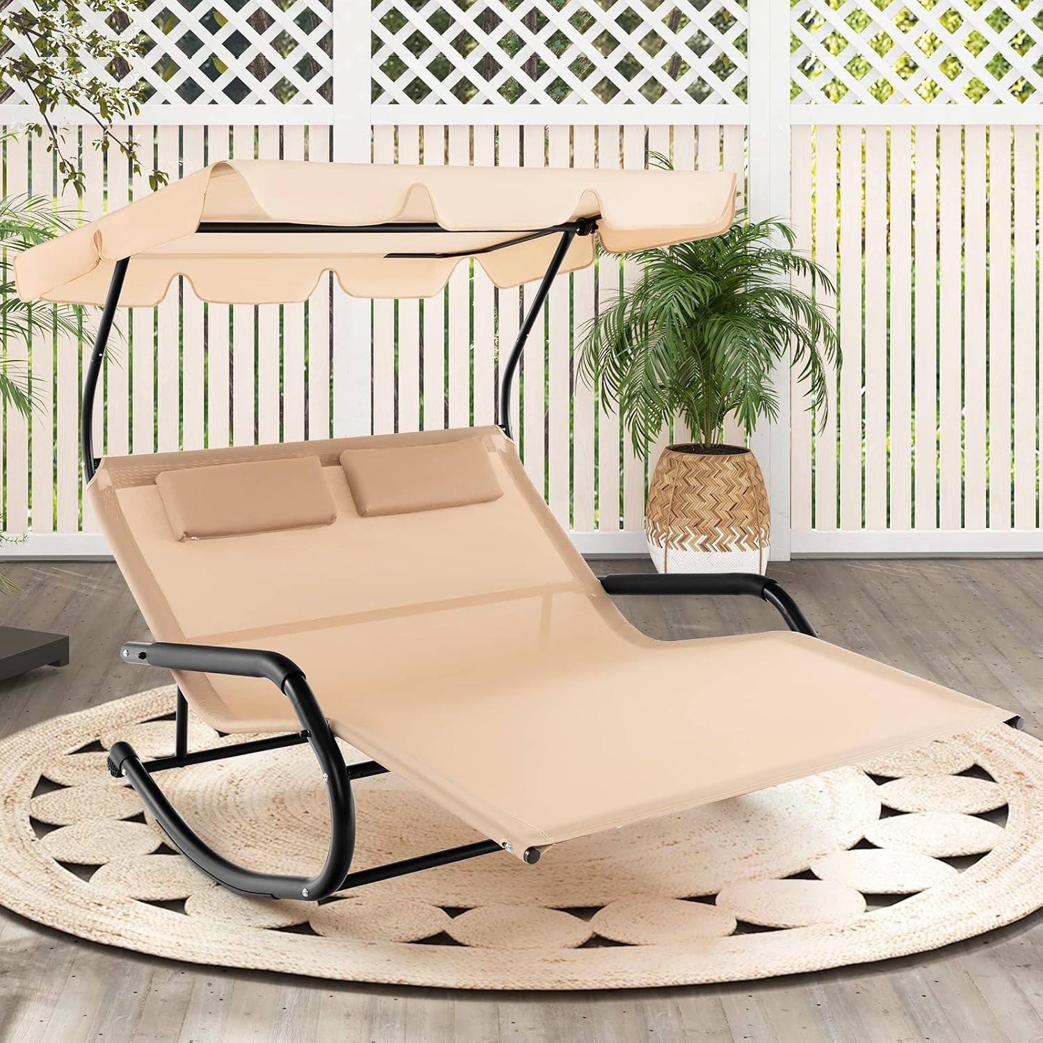 Regulowane leżanki z baldachim – Outdoor Furniture Xl recenzja i cena