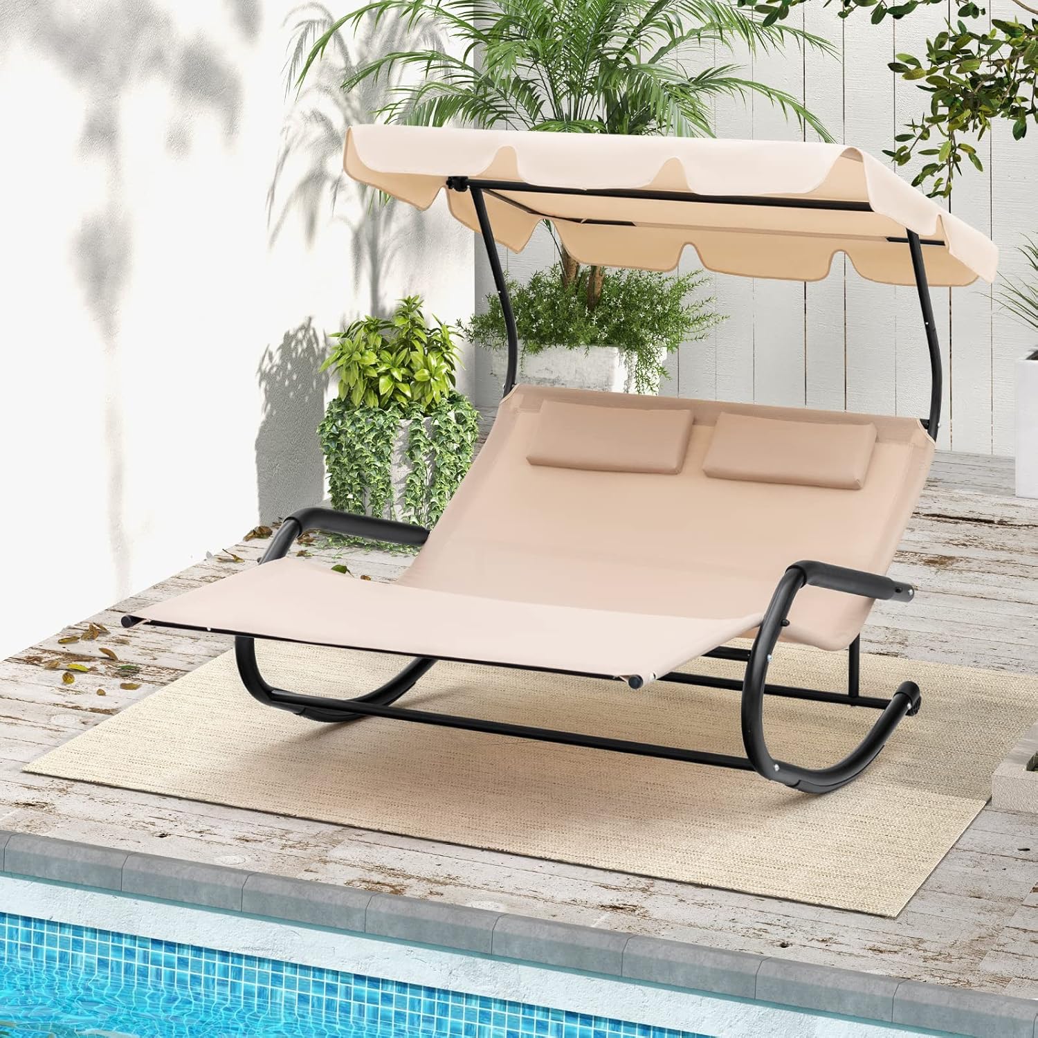 Regulowane leżanki z baldachim – Outdoor Furniture Xl recenzja i cena