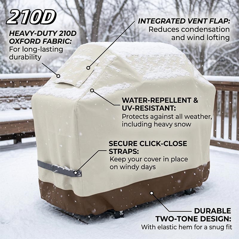 Pokrowiec na grilla gazowego 2 – Outdoor Furniture Fabric Waterproof recenzja i cena