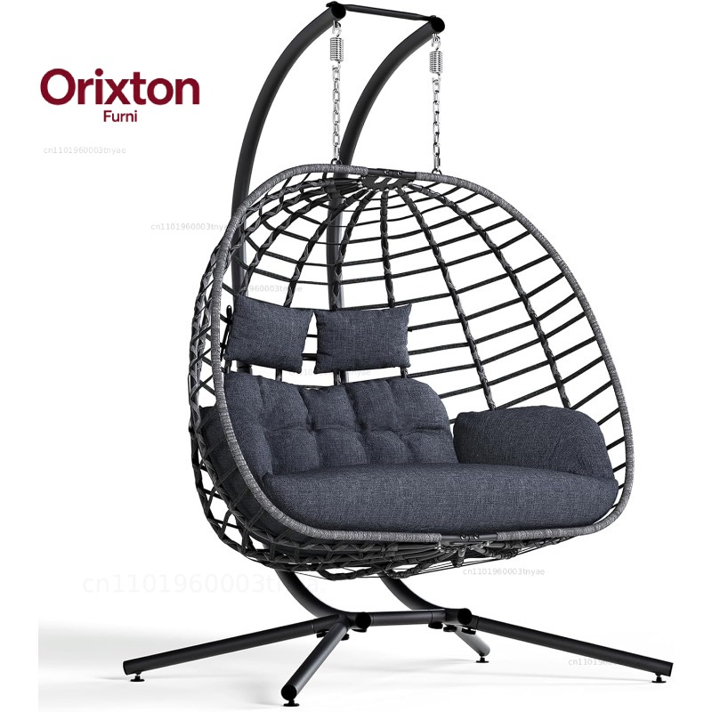 Dwuosobowy fotel wiszący typu  – Hanging Egg Chair recenzja i cena