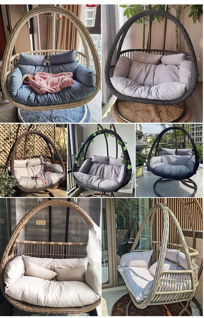 Huśtawka ogrodowa dwuosobowa,  – Hanging Egg Chair recenzja i cena