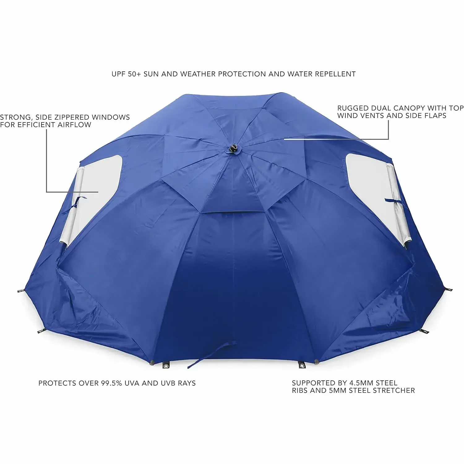 Parasol sportowy 2-metrowy Pre – Outdoor Furniture Xl recenzja i cena