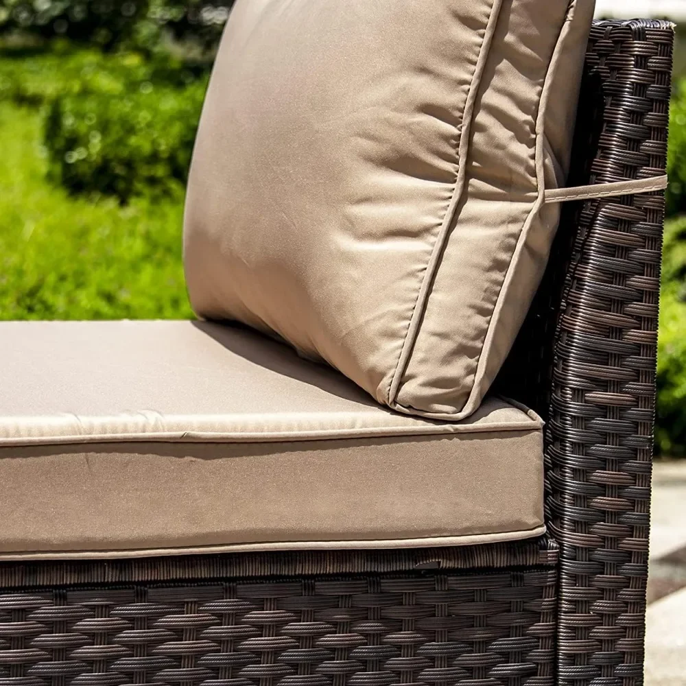 Zestaw mebli ogrodowych z stol – Outdoor Furniture Fire Pit Set recenzja i cena