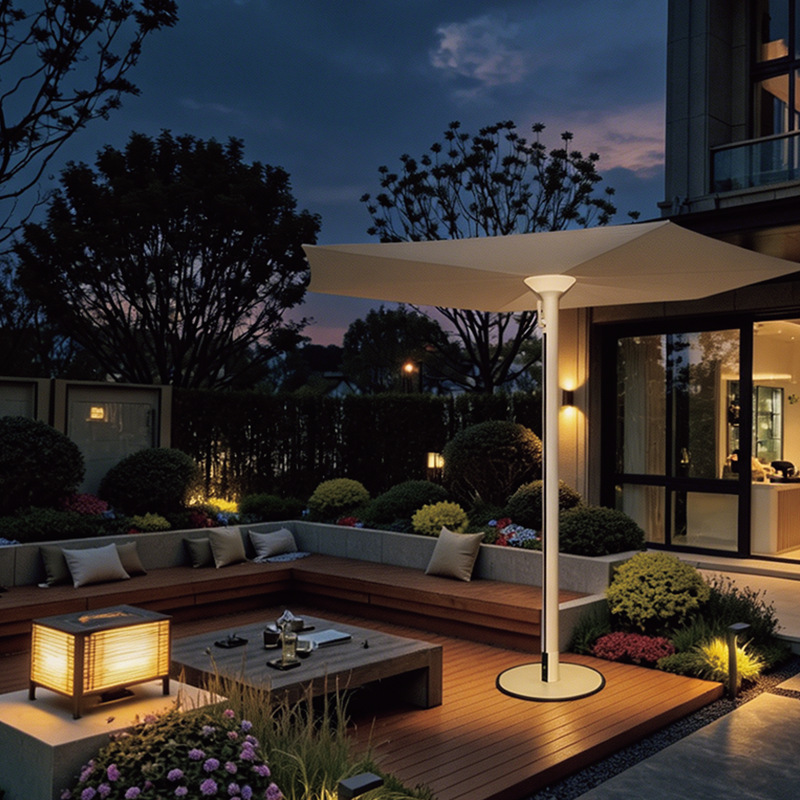 Popularny dekoracyjny parasol  – Outdoor Furniture Exhibition recenzja i cena