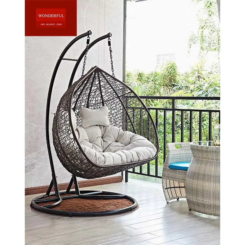 Najpopularniejsze krzesło wisz – Hanging Egg Chair recenzja i cena