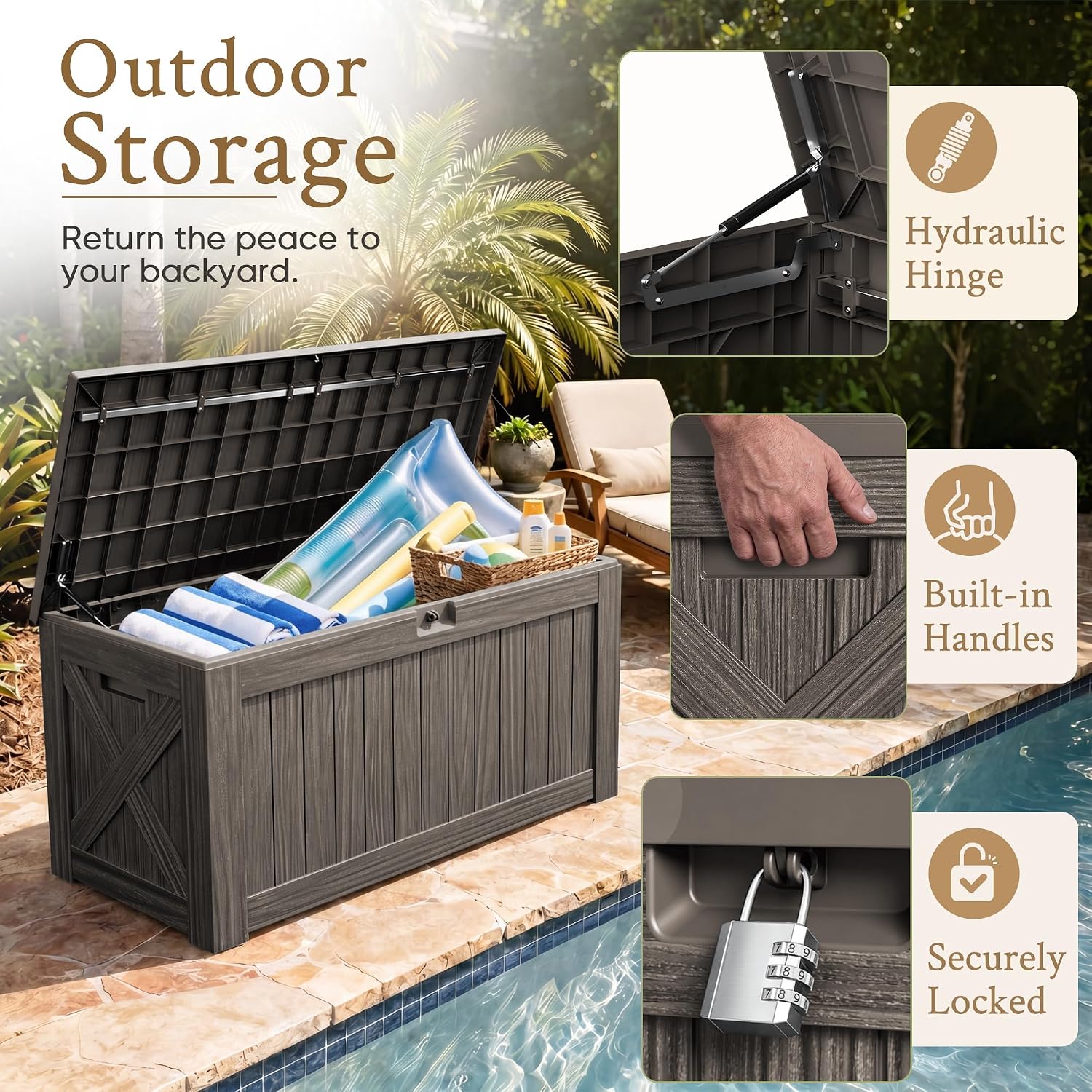 Duży schowek ogrodowy o pojemn – Outdoor Furniture Cushions recenzja i cena