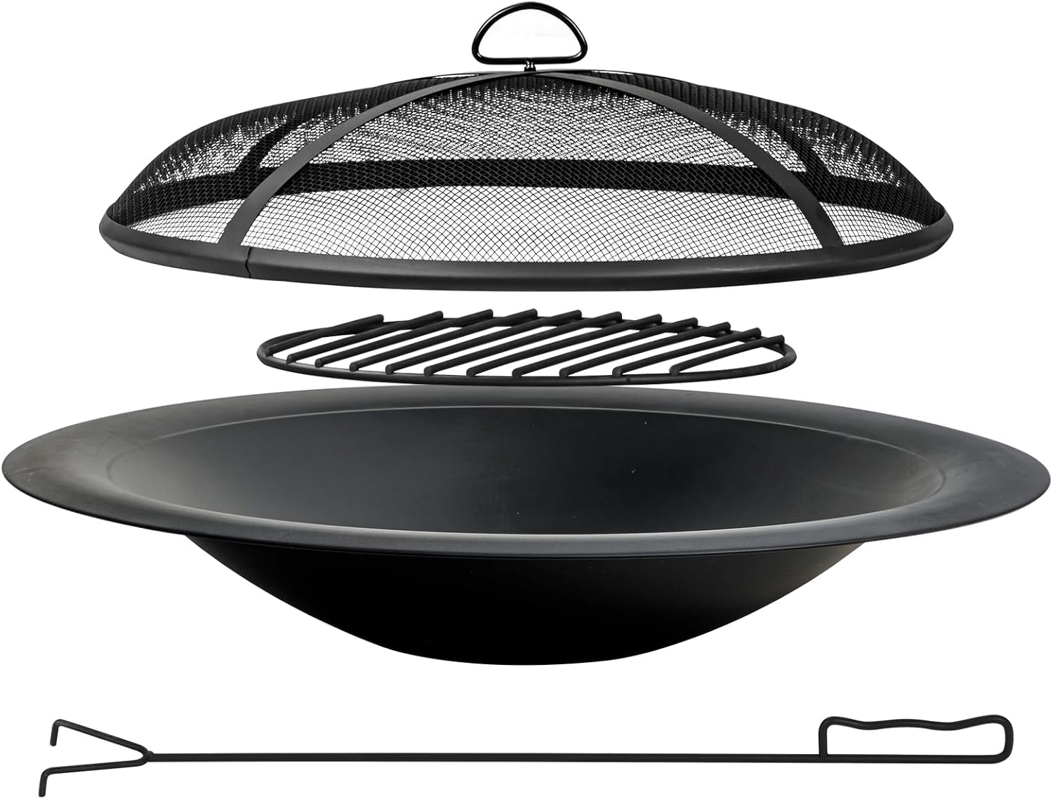 35-calowa stalowa miska do ogn – Fire Pit Bowl recenzja i cena