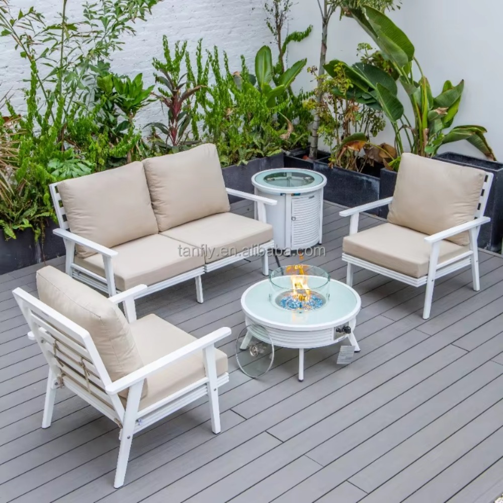 Zestaw mebli ogrodowych do wil – Outdoor Furniture Fire Pit Set recenzja i cena