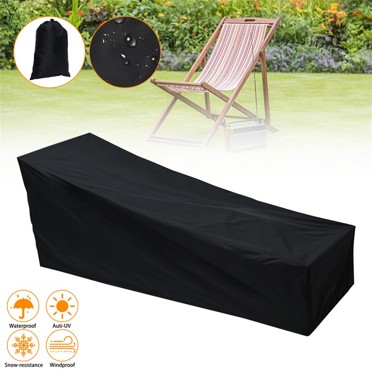 Pokrowiec na leżak ogrodowy na – Outdoor Furniture Fabric Waterproof recenzja i cena