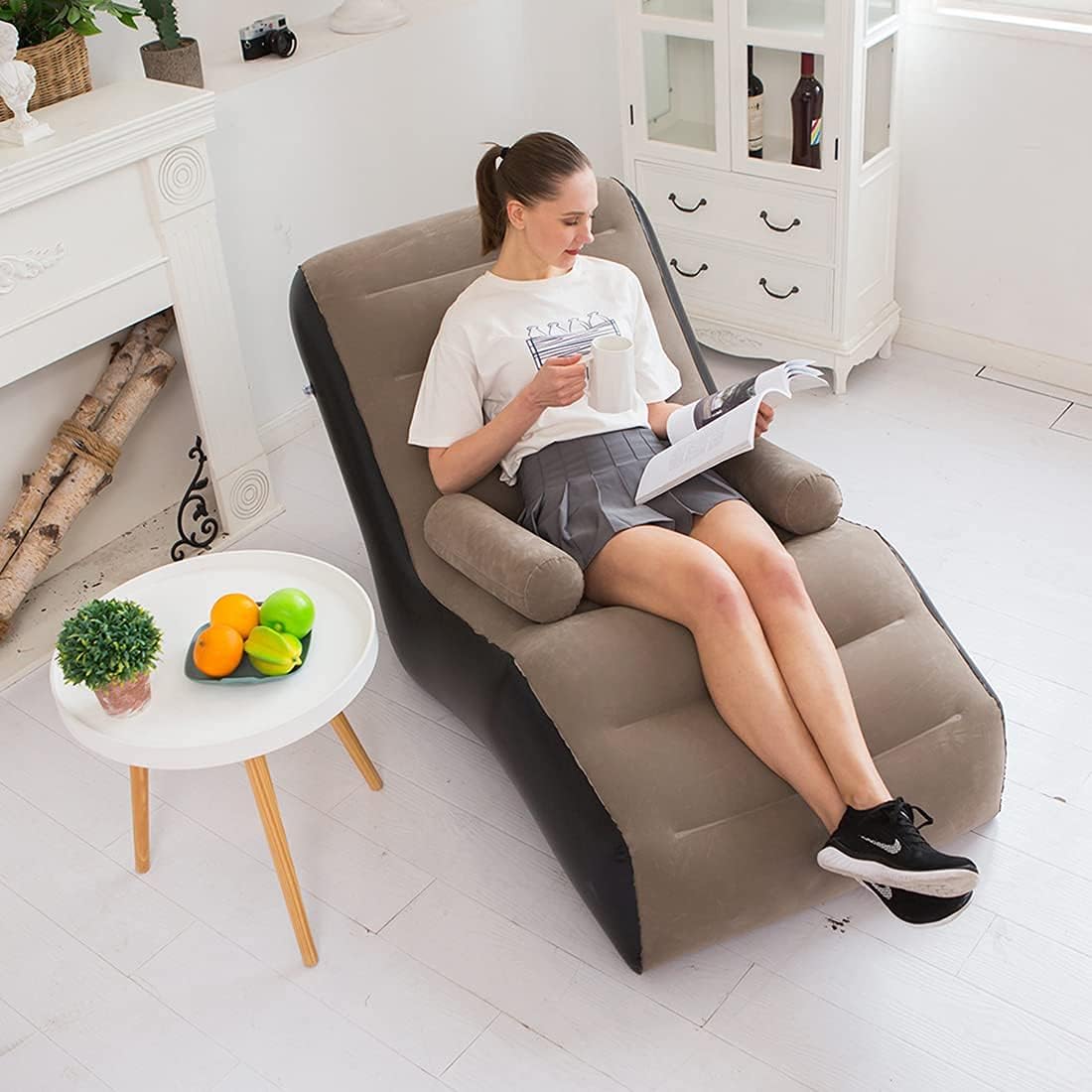 Składana dmuchana sofa, nadmuc – Outdoor Furniture Sales recenzja i cena