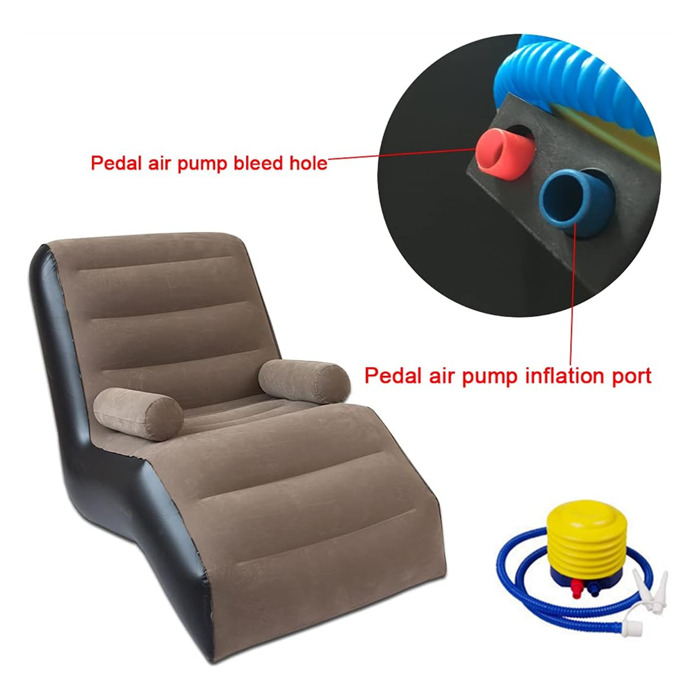 Składana dmuchana sofa, nadmuc – Outdoor Furniture Sales recenzja i cena