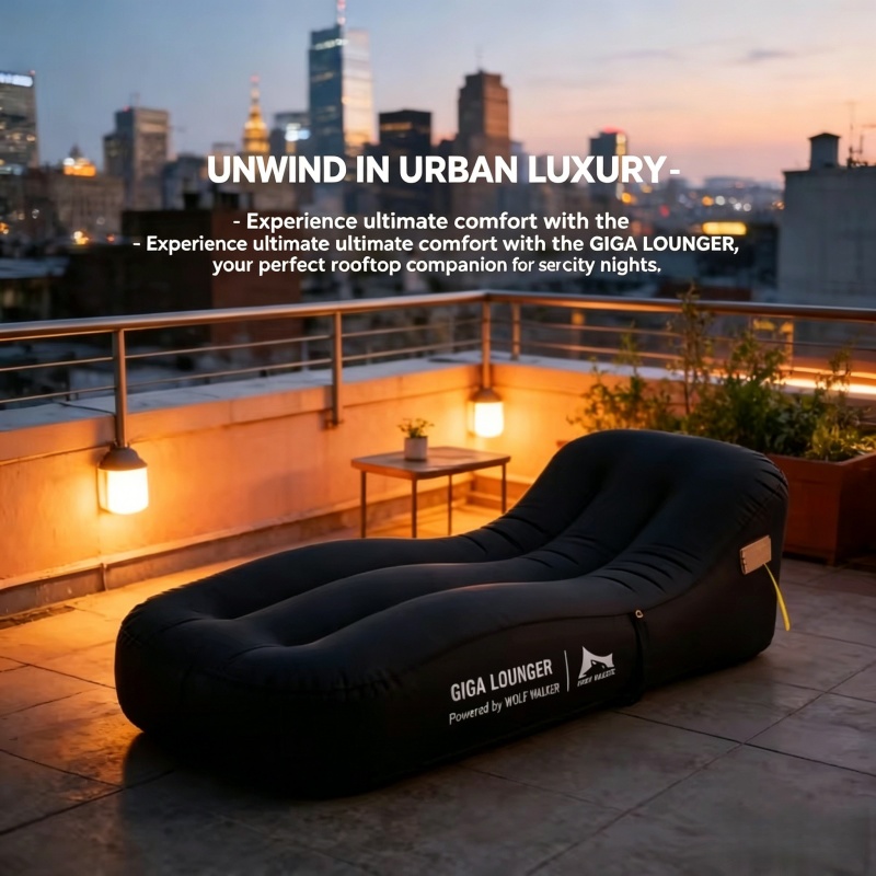 Automatyczne dmuchane krzesło  – Outdoor Furniture Cushions recenzja i cena
