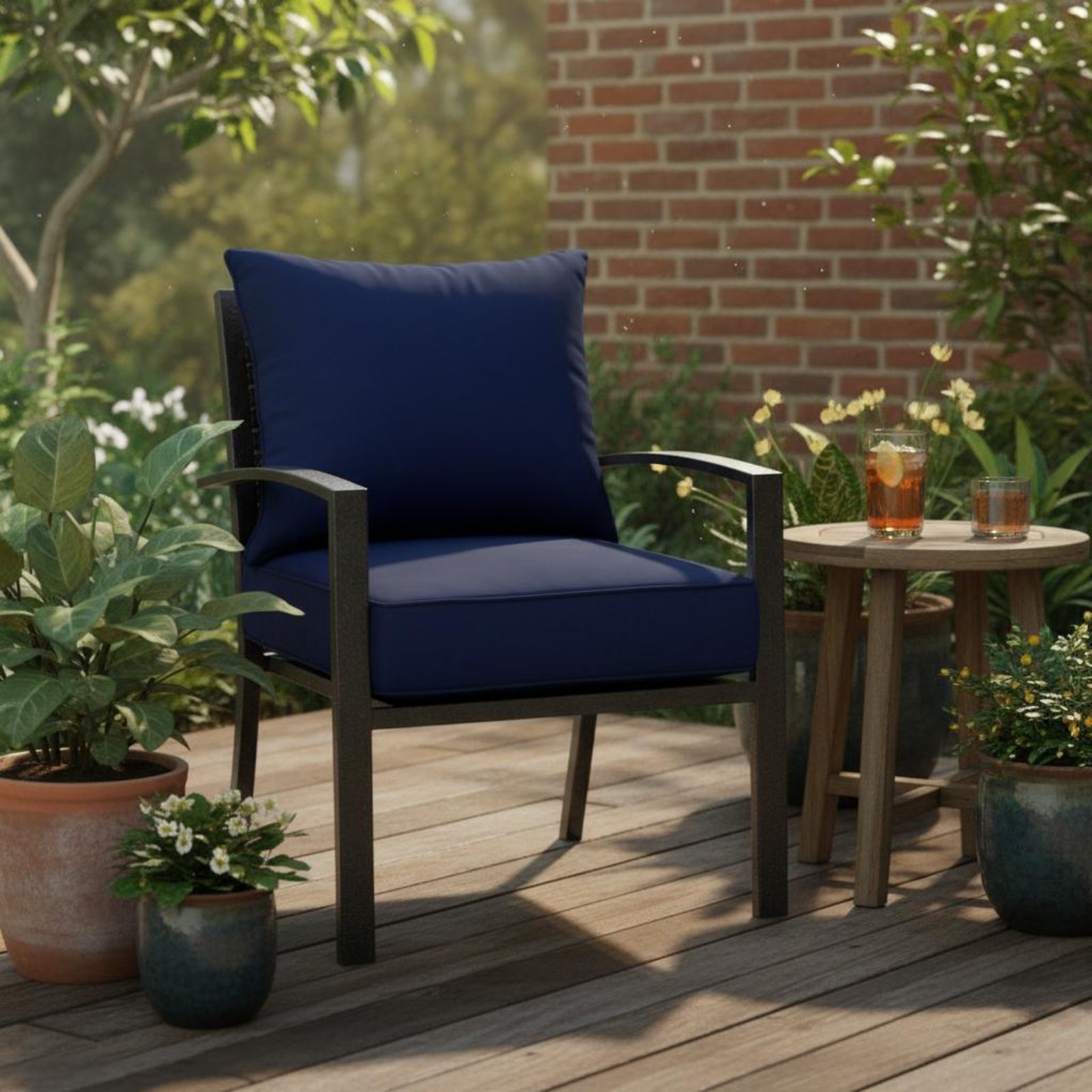 Poduszka na krzesło ogrodowe z – Outdoor Furniture Cushions recenzja i cena