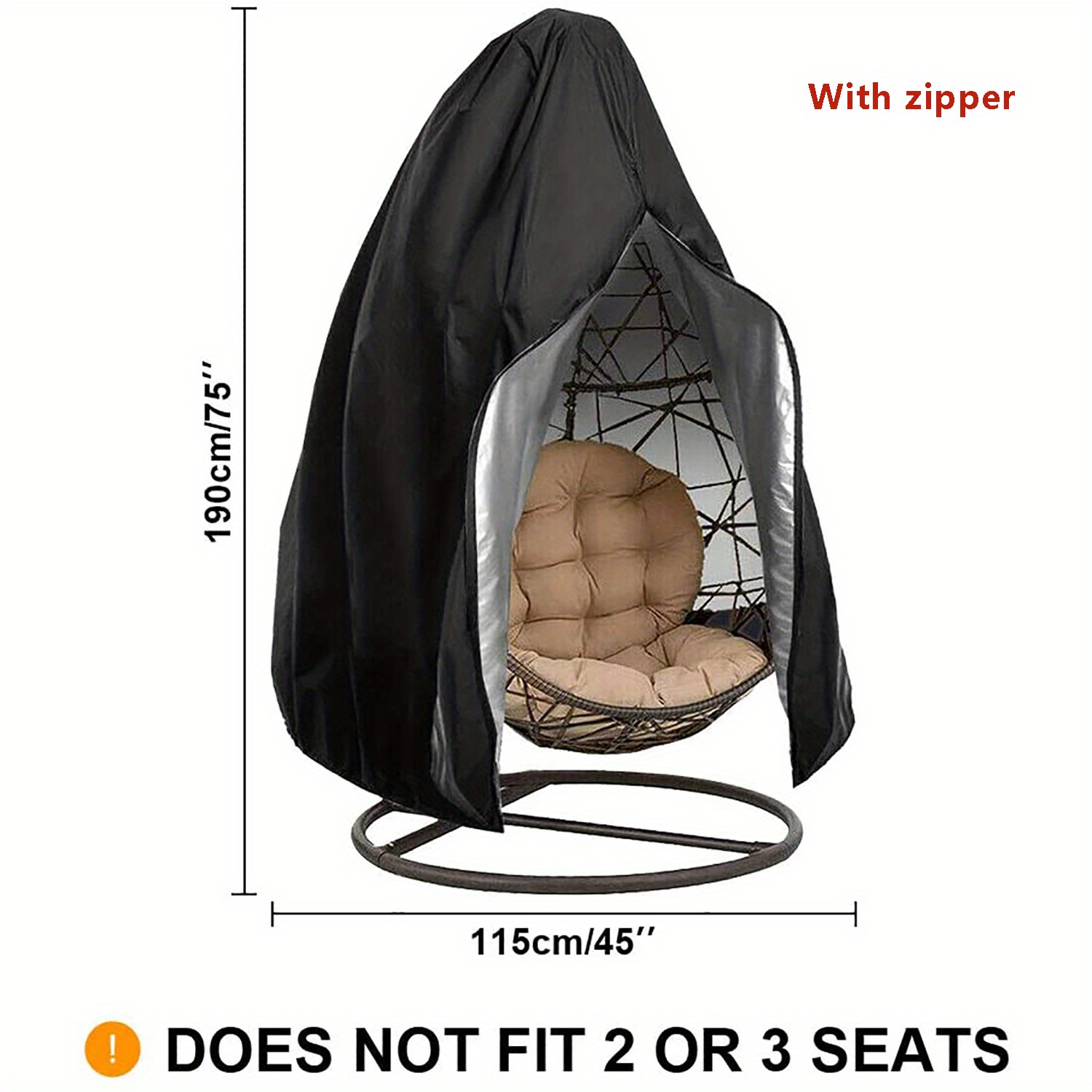 Wodoodporny, odporny na promie – Hanging Egg Chair recenzja i cena