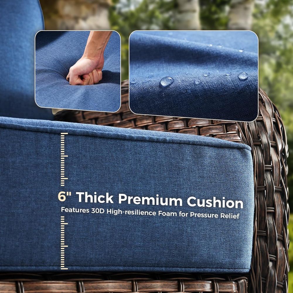 Poduszki na meble ogrodowe, po – Outdoor Furniture Fabric Waterproof recenzja i cena